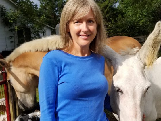 betsy saul with horses
