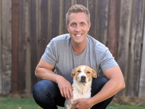 rocky kanaka and dog